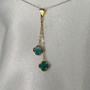 آویز ونکلیف دابل سبز 500449